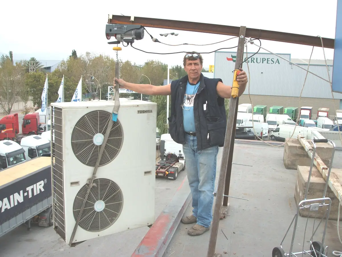 Instalación de aire acondicionado en Castelldefels